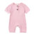 Summer Newborn Baby Romper Soild Color Baby Clothes Girl Rompers Cotton Short Sleeve O-neck Infant Boys Romper 0-24 Months 7
