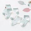 5Pairs/lot 0-2Y Infant Baby Socks Baby Socks for Girls Cotton Mesh Cute Newborn Boy Toddler Socks Baby Clothes Accessories 6