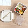 Wheat straw lunch box for kids plastic food storage container snacks box japanese style bento box with tableware soup cup 3