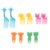 2-24pcs Animal Farm Fruit Fork Mini Cartoon Children Snack Cake Dessert Food Fruit Pick Toothpick Bento Lunches Party Decor 12