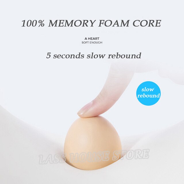 Orthopedics Hemorrhoids Seat Cushion Memory Foam Car Rebound Cushion Office Chair Lumbar Support Pain Relief Breathable Pillow 3