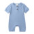 Summer Newborn Baby Romper Soild Color Baby Clothes Girl Rompers Cotton Short Sleeve O-neck Infant Boys Romper 0-24 Months 13