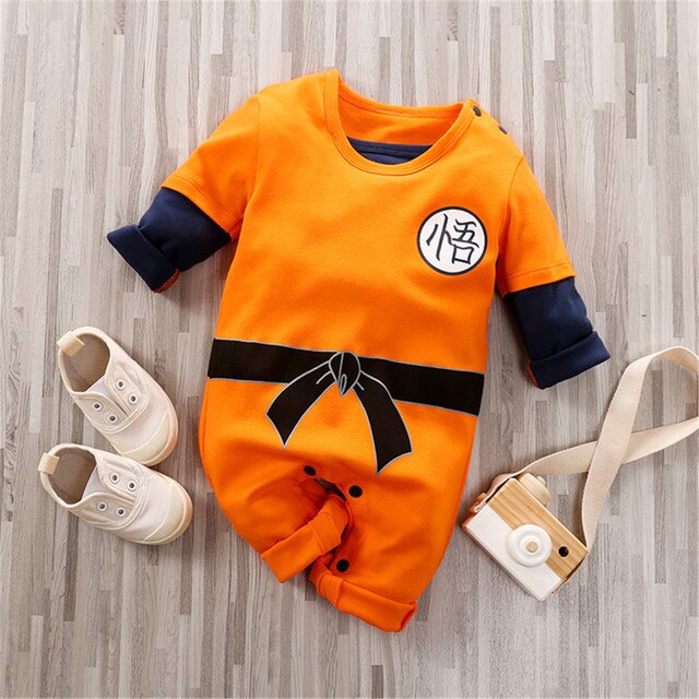 Anime Baby Rompers Newborn Male Baby Clothes Cartoon Cosplay Costume For Baby Boy Jumpsuit Cotton Baby girl clothes For babies 4
