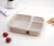 Microwave Lunch Box Wheat Straw Dinnerware Food Storage Container Children Kids School Office Portable Bento Box Lunch Bag 7