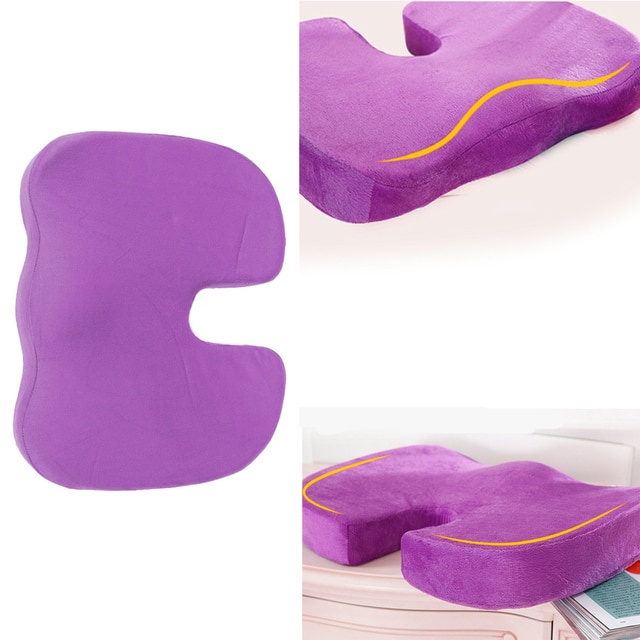 Coccyx Orthopedic Memory Foam Seat Cushion for Chair Car Office Home Multifunction Anti Hemorrhoid Massage Chair Seat 5