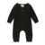 Summer Unisex Newborn Baby Clothes Solid Color Baby Rompers Cotton Knitted Long Sleeve Toddler Jumpsuit Infant Clothing 3-18M 9