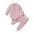 Infant Newborn Baby Girl Boy Spring Autumn Ribbed/Plaid Solid Clothes Sets Long Sleeve Bodysuits + Elastic Pants 2PCs Outfits 20