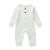 Summer Unisex Newborn Baby Clothes Solid Color Baby Rompers Cotton Knitted Long Sleeve Toddler Jumpsuit Infant Clothing 3-18M 15