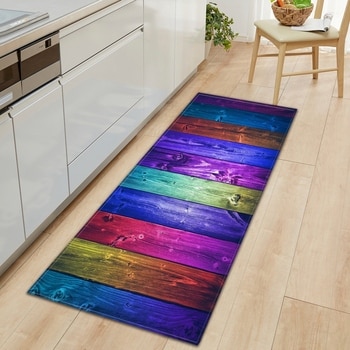 modern Kitchen Mat Long Strip Bedroom Entrance Doormat 3D Pattern Home Floor Decoration Living Room Carpet Bathroom Non-Slip Rug 2