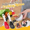 New Multifunctional Kitchen Cooking Spoon Heat-resistant Hanging Hole Innovative Potato Garlic Press Colander 5