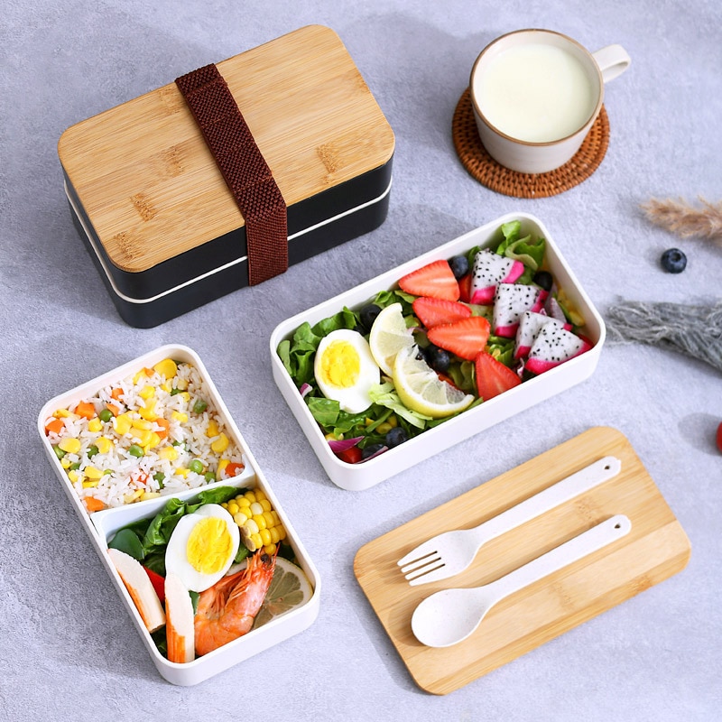 Bento Box With Tableware, Insulated Food Container With Chopsticks