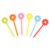 2-24pcs Animal Farm Fruit Fork Mini Cartoon Children Snack Cake Dessert Food Fruit Pick Toothpick Bento Lunches Party Decor 30