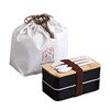 2 Layers Lunch Box Bamboo Wood Insulation Fresh Bowl Students Microwave Container Tableware Spoon Chopstick Bento Lunch Boxes 6