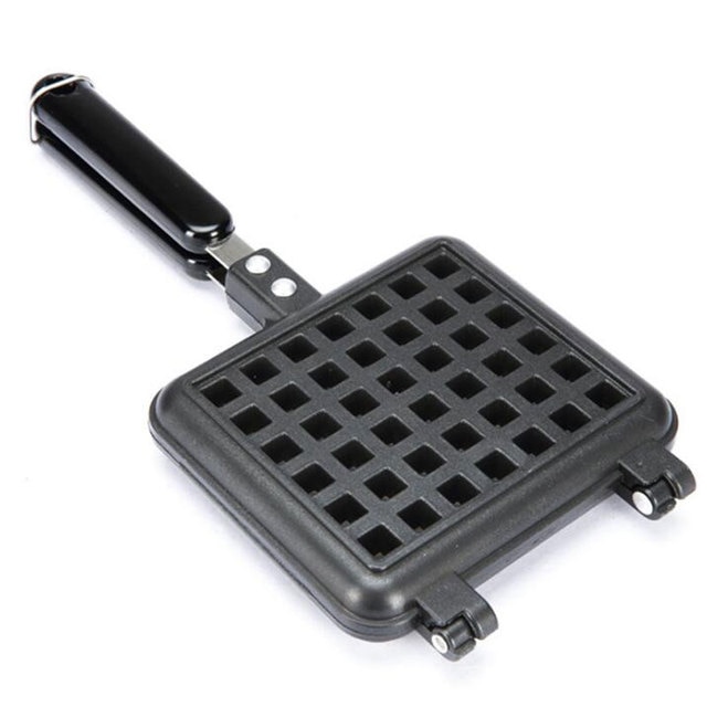 Household Waffle Bake Mold Kitchen Gas Non-Stick Waffle Maker Pan Mould Mold Press Plate Waffle Iron Baking Tools 3