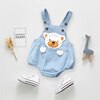 IENENS Kids Baby Jumper Boys Girls Clothes Pants Denim Shorts Jeans Overalls Toddler Infant Jumpsuits Newborn Clothing Trousers 1