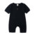 Summer Newborn Baby Romper Soild Color Baby Clothes Girl Rompers Cotton Short Sleeve O-neck Infant Boys Romper 0-24 Months 9