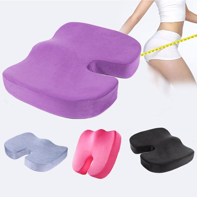 Coccyx Orthopedic Memory Foam Seat Cushion for Chair Car Office Home Multifunction Anti Hemorrhoid Massage Chair Seat 2