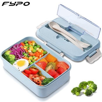 Adult Lunch Box Bento Box for Kids 1000ML Food Containers Microwae Heating Dishwasher , Lunch Bag 1