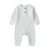 Summer Unisex Newborn Baby Clothes Solid Color Baby Rompers Cotton Knitted Long Sleeve Toddler Jumpsuit Infant Clothing 3-18M 19