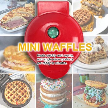 Electric Waffles Maker Machine Kitchen Cooking Appliance for Kids Breakfast Dessert Non-Stick Pan Pot мультипекарь вафельница 2