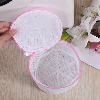 1 Pcs Lingerie Washing Home Use Mesh sock Clothing Underwear Organizer Washing Bra BagWashing Machine Protection Net Mesh Bags 2