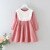 Girls' Dress New Korean Version Of The Autumn New Corduroy Pleated Lace Princess Dress Children Toddler Baby Kids Clothing 2-6Y 9