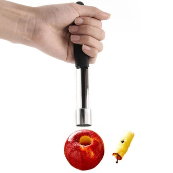 Pear Seed Remover Cutter Kitchen Gadgets Stainless Steel Home Vegetable Tool Apples Red Dates Corers Twist Fruit Core Remove Pit 1