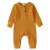 Summer Unisex Newborn Baby Clothes Solid Color Baby Rompers Cotton Knitted Long Sleeve Toddler Jumpsuit Infant Clothing 3-18M 14