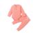 Infant Newborn Baby Girl Boy Spring Autumn Ribbed/Plaid Solid Clothes Sets Long Sleeve Bodysuits + Elastic Pants 2PCs Outfits 22