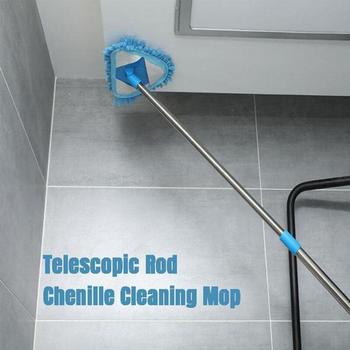 180 Degree Rotatable Adjustable Triangular Cleaning Mop Home Wall Ceiling Floor Cleaning Mop 1