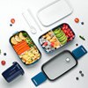 Japanese style Multi-layer lunch box food container storage Portable Leak-Proof bento box for kids with Soup Cup Breakfast Boxes 5