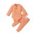 Infant Newborn Baby Girl Boy Spring Autumn Ribbed/Plaid Solid Clothes Sets Long Sleeve Bodysuits + Elastic Pants 2PCs Outfits 7
