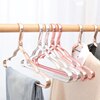 5/10pcs Coat Pants Hanger Clothes Drying Rack Anti -slip Wardrobe Dress Towel Coat Organizer Aluminum Alloy Hangers Storage 1
