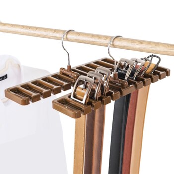 Tie Belt Hanger Wardrobe Belt Rotating Organizer Rack Multifuctional Scarf Hanger Home Closet Storage Holder 2