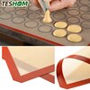 Silicone Macaron Baking Mat - for Bake Pans - Macaroon/Pastry/Cookie Making - Professional Grade Nonstick 2