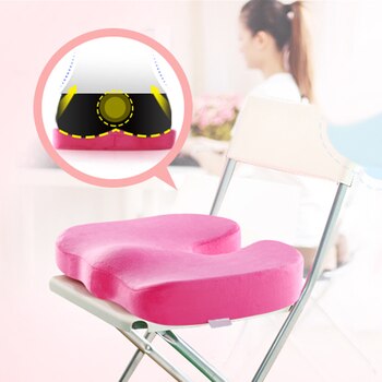 Coccyx Orthopedic Memory Foam Seat Cushion for Chair Car Office Home Multifunction Anti Hemorrhoid Massage Chair Seat 1