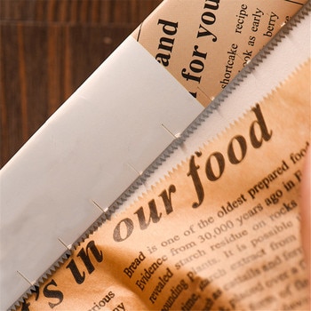 5 Meters Parchment Paper Baking Tools Food Grade Grease Paper Bread Sandwich Burger Fries Wrappers Cookie Oilpaper Cooking Sheet 2