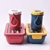 New Microwave  Lunch containers Box with Compartments  Bento Box Japanese Style Leakproof Food Container for Kids with Tableware 1