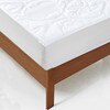 Solid Color Quilted Embossed Waterproof Mattress Protector Fitted Sheet Style Cover for Mattress Thick Soft Pad for Bed 6