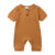 Summer Newborn Baby Romper Soild Color Baby Clothes Girl Rompers Cotton Short Sleeve O-neck Infant Boys Romper 0-24 Months 15