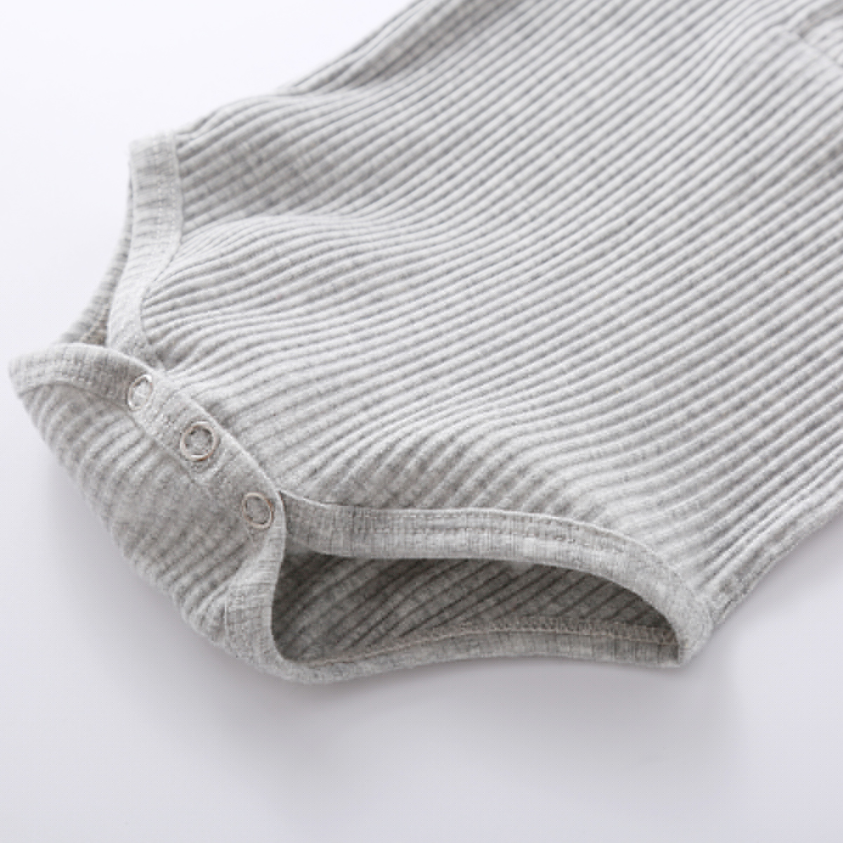 Infant Newborn Baby Girl Boy Spring Autumn Ribbed/Plaid Solid Clothes Sets Long Sleeve Bodysuits + Elastic Pants 2PCs Outfits
