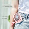 Xiaomi Hanging Neck Fan With 3000mAh Power Bank Mini Portable Folding USB Handheld  Air Condition Desk Fan Multi Function 4