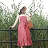 2022 New Retro Medieval Cotton Linen Cooking Kitchen Aprons For Woman Dress Flower Shop Smock Hairdresser Bib Garden Overall 6