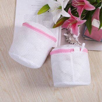 1 Pcs Lingerie Washing Home Use Mesh sock Clothing Underwear Organizer Washing Bra BagWashing Machine Protection Net Mesh Bags 1