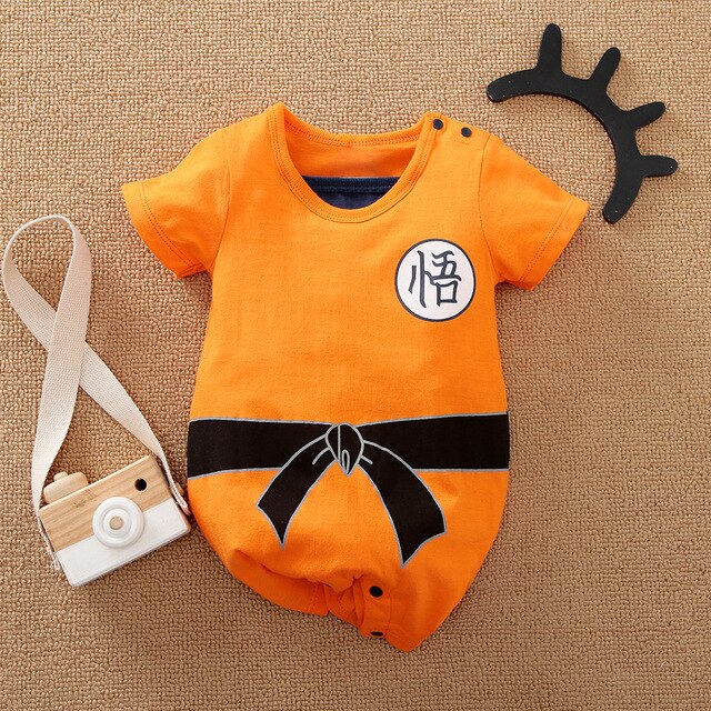 Anime Baby Rompers Newborn Male Baby Clothes Cartoon Cosplay Costume For Baby Boy Jumpsuit Cotton Baby girl clothes For babies 3