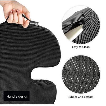 Gel Orthopedic Memory Cushion Foam U Coccyx Travel Seat Massage Car Office Chair Protect Healthy Sitting Breathable Pillows 6