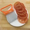 Stainless Steel Onion Needle Onion Fork Vegetables Fruit Slicer Tomato Cutter Cutting Safe Aid Holder Kitchen Accessories Tools 4