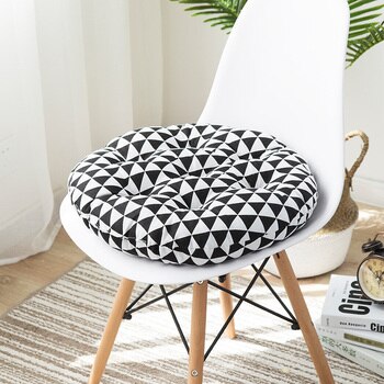 Round Cushion 40x40/45x45/50x50cm Office Chair Sofa Cushion Tatami Circular Decoration Seat Cushion Chair Cushions 2