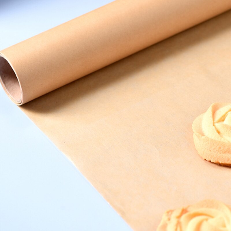 Roll Parchment Paper Nonstick Baking Pan Liner Oven Cooking Pizza Bread 15x40Ft