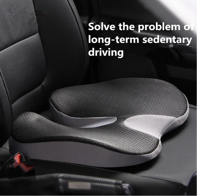 Cushion Non-Slip Orthopedic Memory Foam Coccyx Cushion for Tailbone Sciatica back Pain relief Comfort Office Chair Car Seat 1